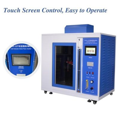 comprar Equipo de cámara de ensayo de llama electrónica UL94 de pantalla táctil para envases de plástico online manufacture