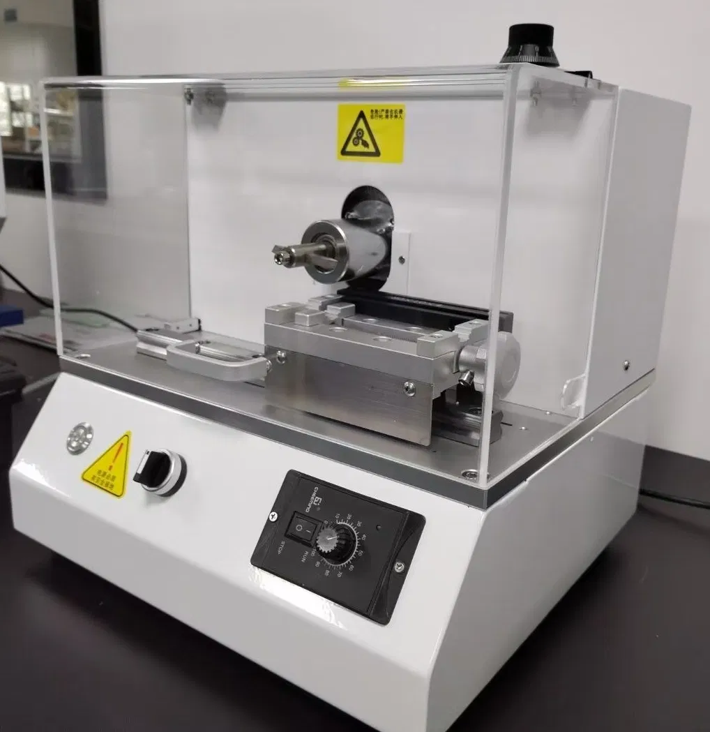 Máquina de corte de muestras de potencia de trabajo de la madera para pruebas de plásticos 1