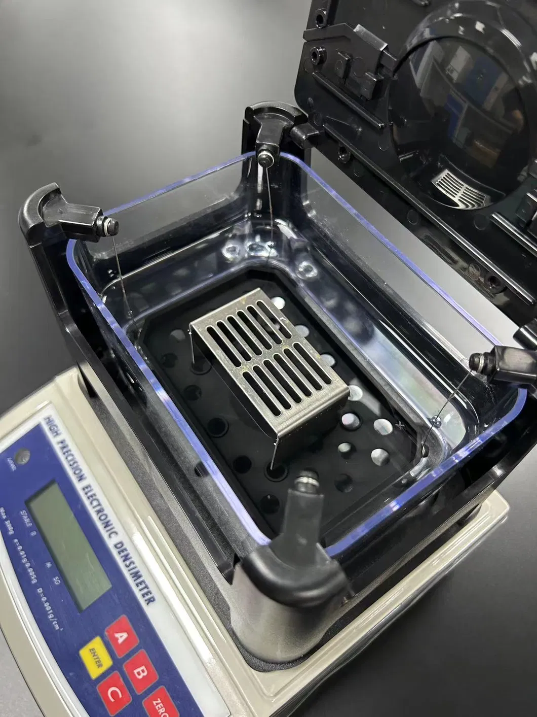 Máquina de prueba de densidad de sólidos industriales medidor para el laboratorio de investigación de nuevos materiales 1