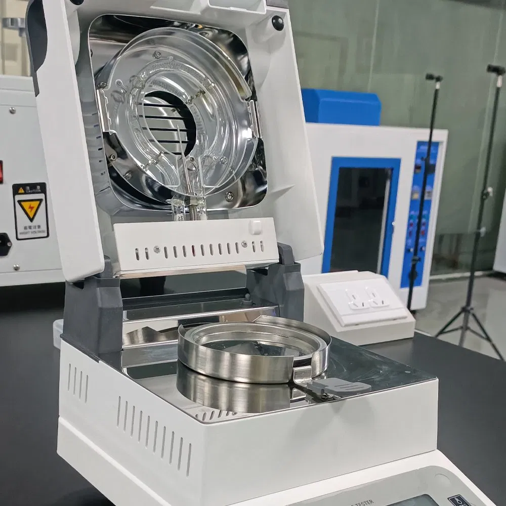 Analisador de humedad de halógenos rápidos de grano de maní para laboratorio 2
