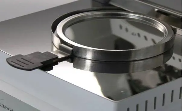Analisador de humedad de halógenos rápidos de grano de maní para laboratorio 4