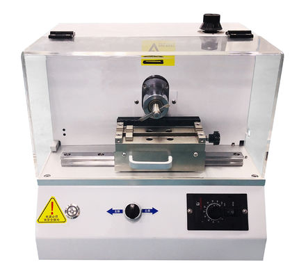 Máquina de corte de muestras de potencia de trabajo de la madera para pruebas de plásticos