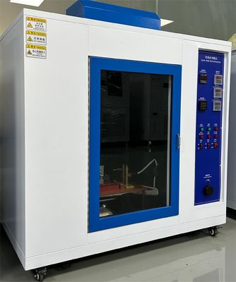 Cámara de prueba de inflamabilidad de 45 grados eléctrica de alambre digital brillante para componentes electrónicos