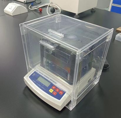 Máquina de ensayo de densidad de alta precisión Densitómetro digital para plástico sólido