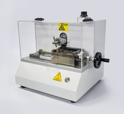 Equipo de prueba de plásticos de ingeniería de caucho Muestra V máquina de corte de muesca