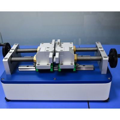 Equipo automático de corte de muestras de plástico de doble muesca V para cortar plástico