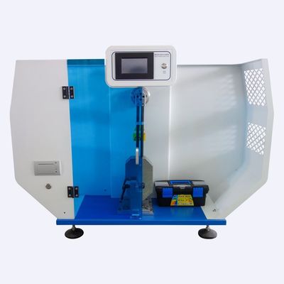 Máquina de prueba de impacto de pantalla táctil de color Charpy Probador de caucho plástico