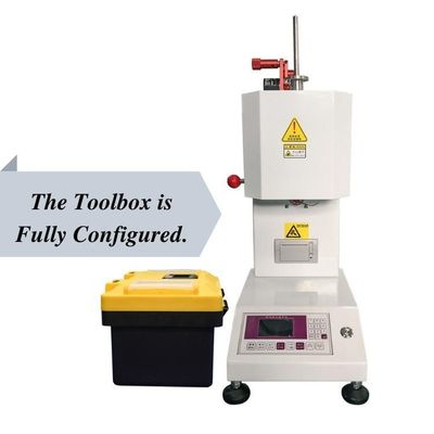 Equipo de ensayo de caucho de nylon Indicador de flujo de fusión Plastico MFI Tester