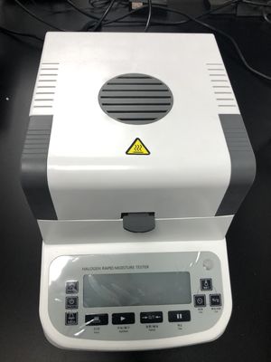 Analisador de humedad de halógenos rápidos de grano de maní para laboratorio