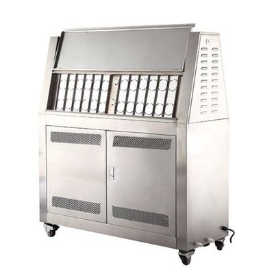 Máquina de cámara de prueba de envejecimiento UV acelerada de plástico para simulación de pruebas climáticas