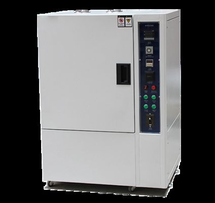 Cámara de prueba de resistencia al envejecimiento amarillo industrial UV, probador de intemperie acelerado para laboratorio de materiales plásticos y caucho